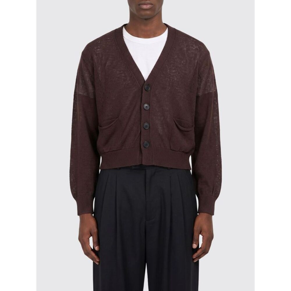 Magliano Men Cotton Cardigan With Logo Magliano